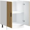 vidaXL Küchenunterschrank Porto Artisan-Eiche Holzwerkstoff 853926 Bild 5