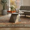 Couchtisch Aruna 2er-Set Ø50/80 cm - MDF Tisch in Taupe, FSC-zertifiziert Bild 4