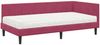 vidaXL Eckbettgestell mit Matratze mit Kopfteil 2 pcs Grün Samt 3393892 Bild 4