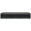 vidaXL Bettgestell Schwarz 160x200 cm 3203874 Bild 5