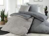 DORMISETTE Bettwäsche Flanell BL 135x200 cm grau Bettbezug Bettzeug Bild 3