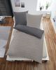 DORMISETTE Bettwäsche Flanell BL 135x200 cm grau Bettbezug Bettzeug Bild 2