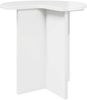 vidaXL Beistelltisch Hochglanz Weiß Ø 39 x 38 cm Holzwerkstoff 8001087 Bild 2