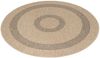 Outdoor Teppich Chiara Tigerfell imitat - 120x120 cm - Natur Bild 3