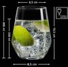 Ritzenhoff & Breker MAMBO Longdrinkglas 400 ml 4er Set Bild 3