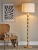 BLOOMINGVILLE Giacoma Stehlampe Natur Gummibaumholz Bild 1