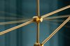 riess-ambiente Hängeleuchte VARIATION 128cm gold, ohne Leuchtmittel, Wohnzimmer · Metall · Esszimmer · Modern Design Bild 3