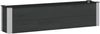vidaXL Hochbeet Schwarz 150 x 30 x 36 cm 42039036 Bild 2