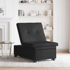 vidaXL Schlafsofa Ausziehbar Schwarz 194 x 67 x 82 cm Mikrofaser 42008610 Bild 3