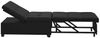 vidaXL Schlafsofa Ausziehbar Schwarz 194 x 67 x 82 cm Mikrofaser 42008610 Bild 5