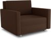 Schlafsofa Pura Midi mit Bettkasten - Polstersofa mit Schlaffunktion, Sofa, Bettsofa, Wohnlandschaft (Braun (Suedine 26)) Bild 2