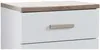 Vente-unique - SKAIDO Bedside table Holz, Platte BeigeWeiß - B 40 cm x H 50 cm x L 50 cm Bild 3