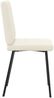 vidaXL Esszimmerstühle 4 Stk. Creme Samt 3315212 Bild 5