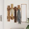 vidaXL Wandmontierter nachttisch Altholz 60 x 3 x 82 cm Holzwerkstoff 874481 Bild 4