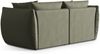 Micadoni Sofa Chris 3-Sitzer Strukturierter Stoff Gedämpftes Blau Bild 3