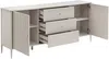 Vente-unique - CALITARO Sideboard Holz, Platte Beige - B 40 cm x H 82 cm x L 178 cm Bild 4