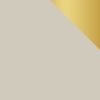 TV Lowboard Orenate MDF 175 mit Füße (Farbe: Beige / Beige + Gold) Bild 3