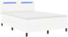 vidaXL Boxspringbett mit Matratze Weiß 160 x 200 cm Kunstleder 3339057 Bild 5