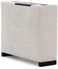 Boxspringbett Bett NESTOR 120x200cm Set. 2 in Stoff Dress Me Silbergrau Bild 4