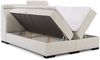 Boxspringbett Bett NESTOR 120x200cm Set. 2 in Stoff Dress Me Silbergrau Bild 2