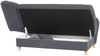 Recamiere mit Armteil links klappbar Katia Bezug Veloursstoff Buche natur / anthrazit 22685 Bild 4