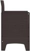 vidaXL Gartenstuhl mit Kissen 4 pcs Braun 53 x 49 x 85 cm Polypropylen 847473 Bild 4
