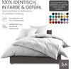 Bettwaesche-mit-Stil Mako-Satin Spannbettlaken weiß 200x220cm Bild 2