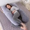 Montegoni Stillkissen 120x70cm Schwangerschaftskissen XL, Weiche Unterstützung für Mütter, Schlafkissen für Schwangere, Pregnancy Pillow, Stillkissen, Seitenschläferkissen Bild 3