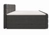 wonello Boxspringbett Carenzo, Samt Doppelbett mit Bettkasten, wahlweise mit wonello premium Topper Bild 4
