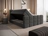 wonello Boxspringbett Carenzo, Samt Doppelbett mit Bettkasten, wahlweise mit wonello premium Topper Bild 2