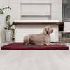 CARLOS Orthopädische Hundematratze Hundematte - 04 Dunkelrot, 100x80cm Bild 4