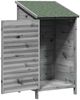 vidaXL Garten Shed Grau 59 x 56 x 113,5 cm Massivholz aus Fichte 42033454 Bild 4