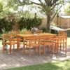 vidaXL Gartenstühle 8 Stk. 59x55x85 cm Massivholz Akazie 3217204 Bild 3