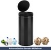 Sensor Mülleimer Küche 80L Schwarz - Automatik Bewegungssensor Klemmring | Smarter Abfalleimer mit Deckel Müllbehälter Kücheneimer Bild 2