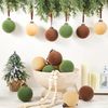 ABC 15-teiliges Weihnachtsdekoration-Set, für Weihnachten, für Halloween, grün, Kunststoff / Metall, 9 x 41 x 25 cm Bild 4