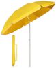 Sekey Sonnenschirm Ø 160 cm Balkonschirm Rund Strandschirm Sonnenschirm mit Schutzhülle, LxB: 160,00x160,00 cm, Neigungswinkel verstellbar, Höhe verstellbar, mit Tragetasche Bild 4