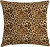 Abakuhaus Kissenbezüge Kissenhülle mit Farbfesten Klaren Farben Beidseitiger Druck, (1 Stück), Braun Leopard-Druck Bild 4