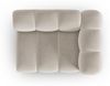 Micadoni Modul Lupine 1-Sitzer Rechts Samtstoff Salvador Beige Bild 4