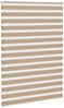 vidaXL Doppelrollo Sandbraun 165x230 cm Stoffbreite 160,9 cm Polyester 4014612 Bild 3