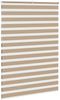 vidaXL Doppelrollo Sandbraun 165x230 cm Stoffbreite 160,9 cm Polyester 4014612 Bild 4