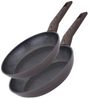 RESTO Kitchenware Pfannen-Set Carina, antihaftbeschichtet und spülmaschinenfest, Aluminium (Set, 2-tlg, 1x Bratpfanne Ø 24, 1x Bratpfanne Ø 28), für alle Herdarten geeignet, auch Induktion Bild 1