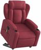 vidaXL Massagesessel mit Aufstehhilfe Weinrot Stoff 3204497 Bild 3