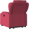 vidaXL Massagesessel mit Aufstehhilfe Weinrot Stoff 3204497 Bild 5