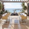 Flieks Garten-Essgruppe, Polyrattan Tisch- und Stuhlset Gartenmöbel Essgruppe Stuhl*6 & Tisch*1 Bild 2