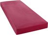 Janine Mako Jersey Spannbetttuch Bettlaken 180 - 200 x 200 cm OVP 5007 71 granat Bild 3