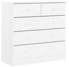 vidaXL Kommode ALTA Weiß 77x35x73 cm Massivholz Kiefer 353922 Bild 2