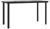 vidaXL 9-tlg. Garten-Essgruppe mit Kissen Grau Poly Rattan 3212369 Bild 3
