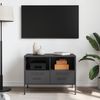 vidaXL TV-Schrank Schwarz 68x39x50,5 cm Stahl 843042 Bild 3