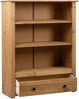 vidaXL Bücherregal 80 x 35 x 110 cm Massivholz Panama-Kiefer 282667 Bild 3