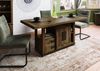 Esstisch Mango 200x100x76 braun lackiert RAILWAY #498 Bild 4
